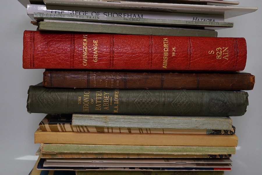 Sussex Coastal Towns Interest - assorted books and pamphlets